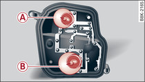 Bulb carrier: Position of the bulbs